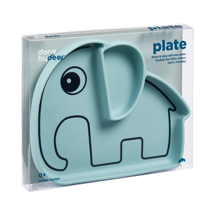 Tallerken Stick & Stay Plate Elphee Blue