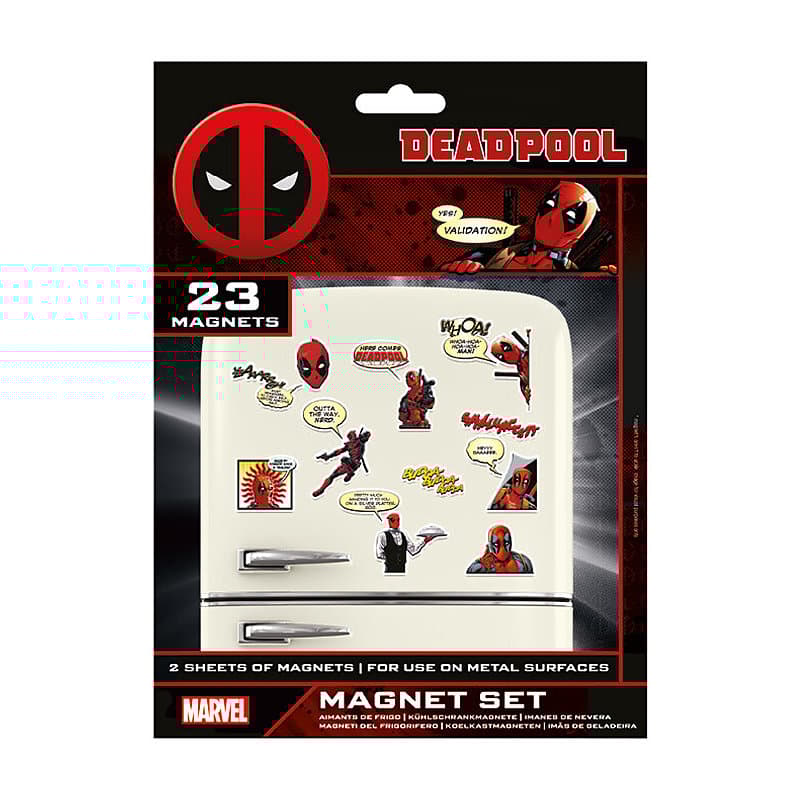 Deadpool, Køleskabsmagneter
