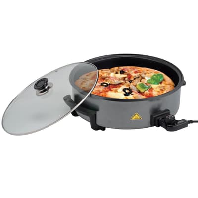 Elektrisk Non-Stick Stekepanne i Aluminium