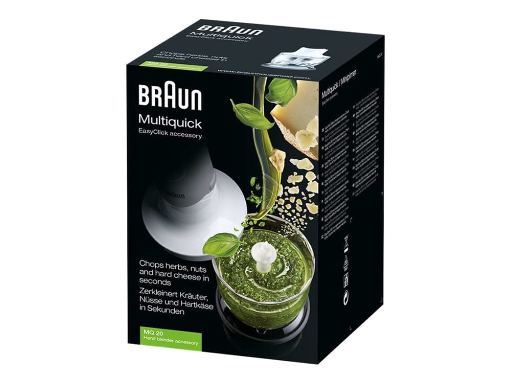 Braun Multiquick MQ 20 - Hakketilbehør - for håndmikser - hvit