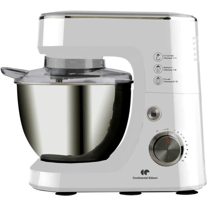 CONTINENTAL EDISON CERP700W Food Processor - Hvid