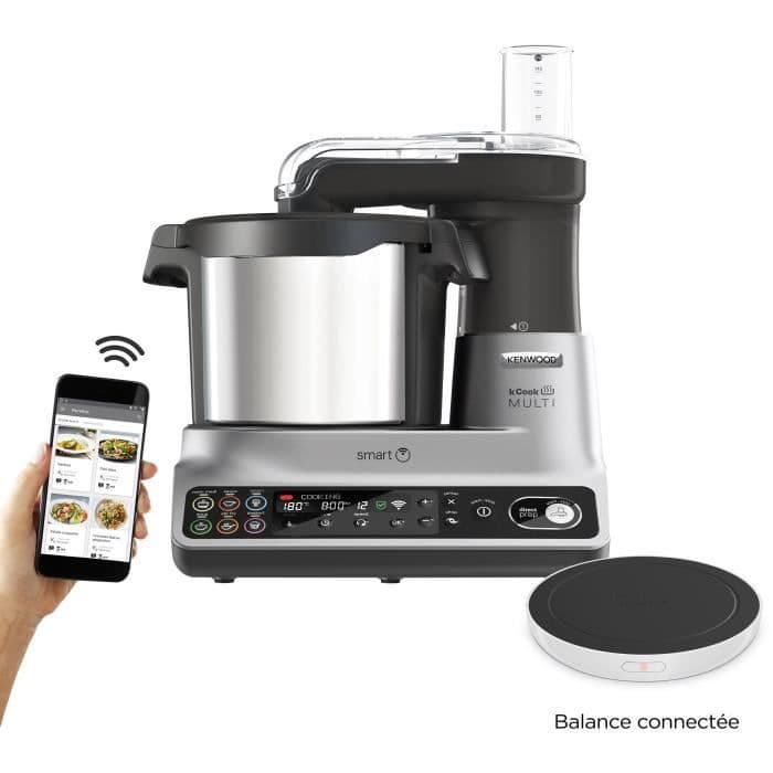 KENWOOD CCL450SI multifunktionsroboter 180 ° komfur - grå / sort