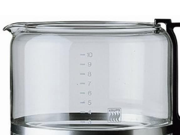 Krups KRU 034-42, Svart, Gjennomsiktig, Glass, Plastikk, T 10 Aroma / Plus F 140 / F 145 Compact Aroma 10 F 130 / F 131 /F 133 / F 135 / F 136 / F 14