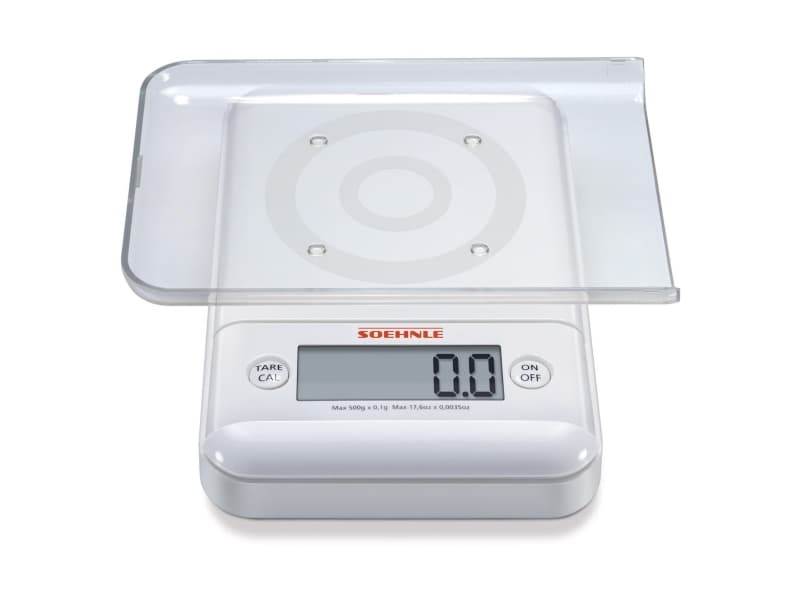 Soehnle Ultra 2.0 Digital køkkenvægt Digital Vejeområde=500 g Hvid