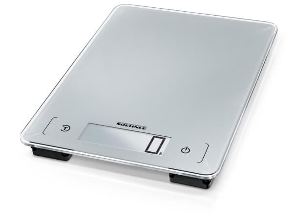 Soehnle 66225, Elektronisk kjøkkenvekt, 10 kg, Sølv, Countertop, Rektangel, g,kg,lb,oz