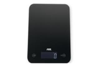 ADE Slim, Elektronisk kjøkkenvekt, 5 kg, 1 g, Svart, Glass, Sensor, Berøring