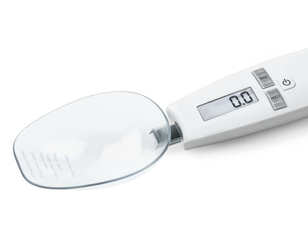 Ske-vægt Soehnle Vejeområde 500 g Aflæsningsnøjagtighed 0.1 g Batteridrevet Hvid