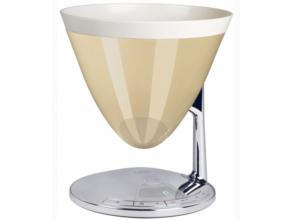 Bugatti Køkkenvægt Creme 56-UMAC Maximum weight (capacity) 3 kg, Graduation 1 g, LED, Integrated timer
