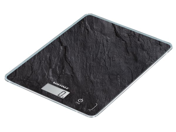 Soehnle Page Compact 300, Elektronisk kjøkkenvekt, 5 kg, 1 g, Svart, Glass, Benkeplate
