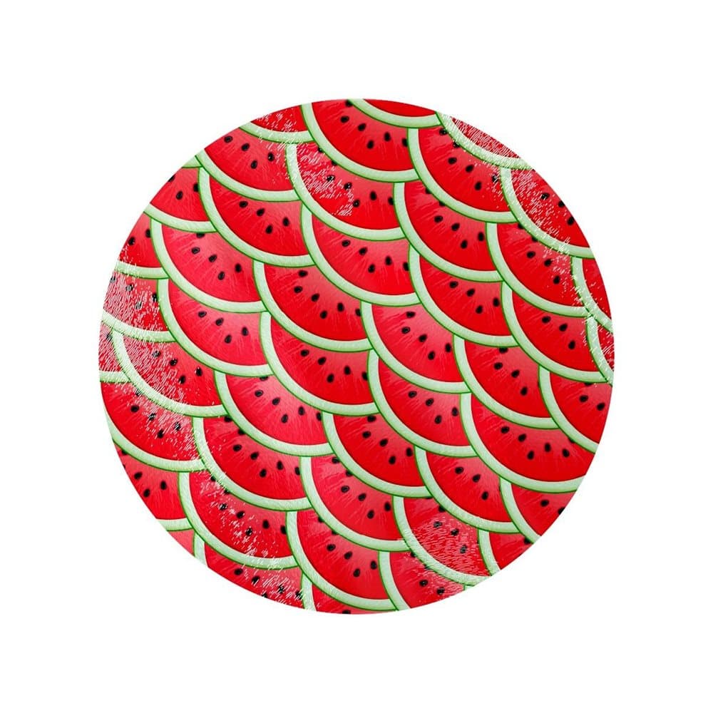Grindstore Watermelon Slices Circular Glass Chopping Board