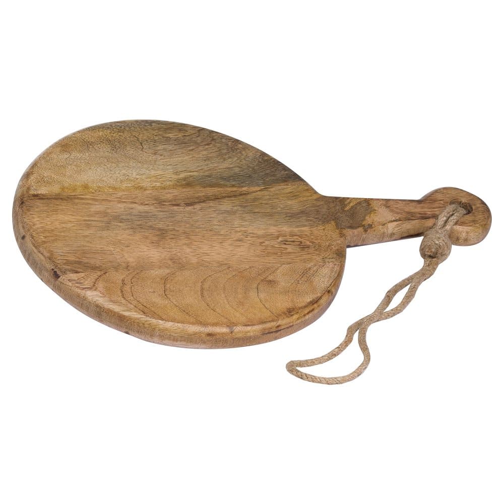 Hill Interiors Round Hanging Hard Wood Chopping Board