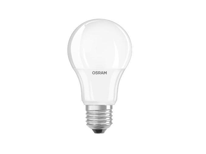 Osram Base Classic A60, Varmvitt, Rostfritt stål, Vit, A+, 10 kWh, 6 cm, 11 cm