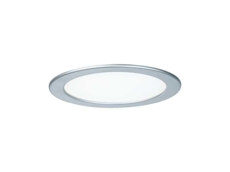 Paulmann 920.72, Rund, Tak, Inbäddad, Krom, Vit, Kontor, Plast