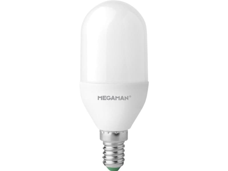 Megaman LED (RGB) Energiklasse A+ (A++ - E) E14 Stavform 7 W = 47 W Varmhvid (Ø x L) 40 mm x 101 mm 1 stk