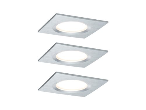 Bild av Paulmann 938.95, Recessed lighting spot, 1 lampor, 6,8 W, 425 LM, 230 V, Silver