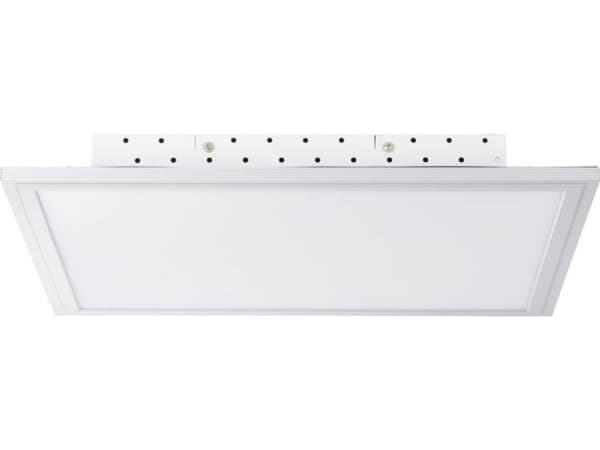 Brilliant Flat G94395/05 LED-loftslampe Aluminium, Hvid 32 W Kan dæmpes, Med fjernbetjening