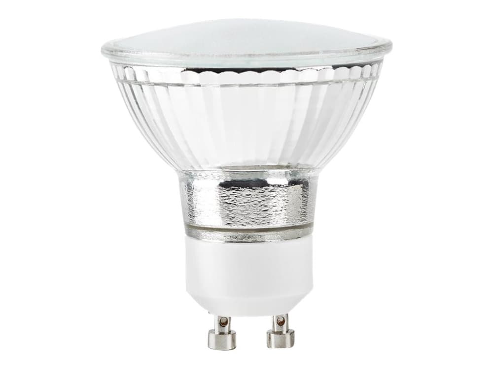 Nedis - LED-lyspære - form: PAR16 - mattslipt finish - GU10 - 5 W (ekvivalent 50 W) - klasse A+ - RGB / varmt hvitt lys - 2700 K - krom