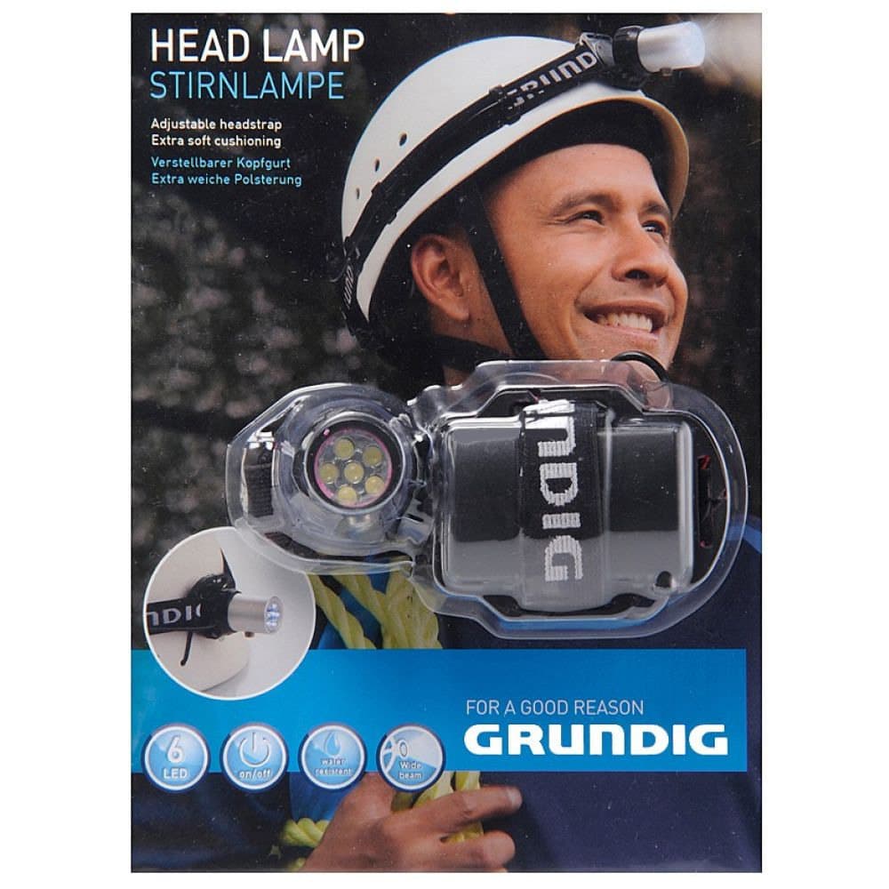 Grundig Pannlampa 6xLED
