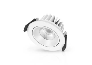 Bild av Osram 4058075000162, Recessed lighting spot, 1 lampor, LED, 8 W, 3000 K, Svart, White