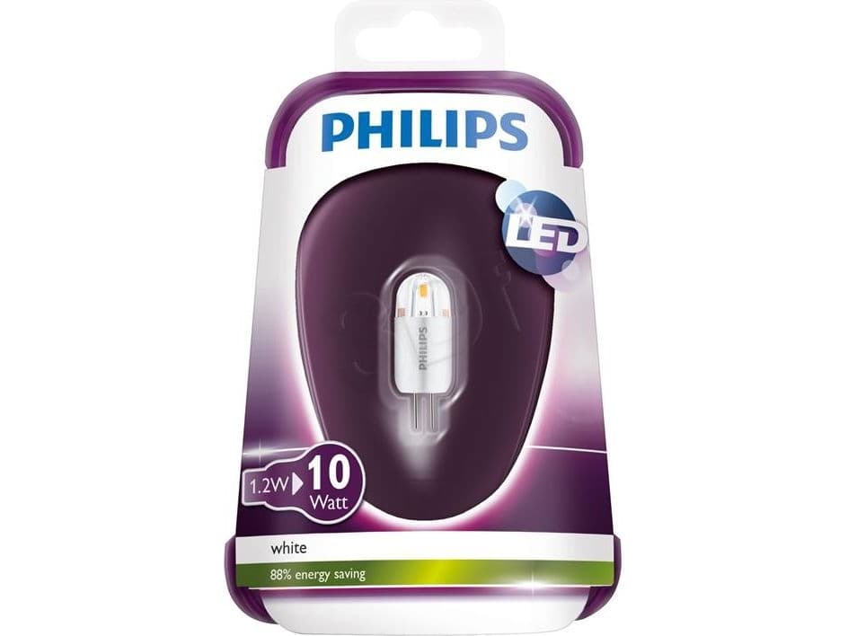 Philips Capsule 8718696422304, 1,2 W, 10 W, G4, 105 lm, 15000 t, varm hvit