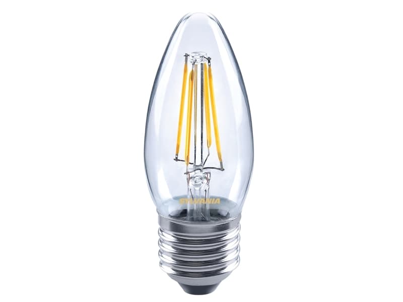 Sylvania 0027284, Varm hvid, Rustfrit Stål, Transparent, A++, 32 mA, 230-240, 4 kWh