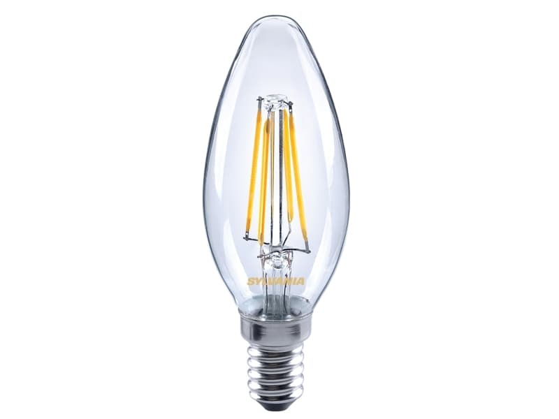 Sylvania 0027282, Varm hvid, Rustfrit Stål, Transparent, A++, 32 mA, 230-240, 4 kWh