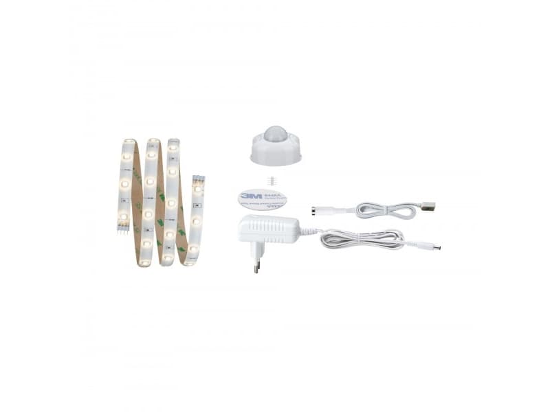 Paulmann 709.55, Stämningsbelysning, Vit, Plast, Vit, II, 39 lamp(or)