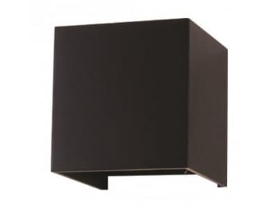 V-TAC VT-759, Vegglys, Svart, Aluminium, IP65, Inngang, Garage, Hage, Terrasse, Svart