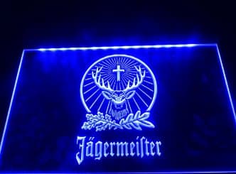 JÄGERMEISTER NEON LJUS PUB LIGHT SKYLT SIGN NR
