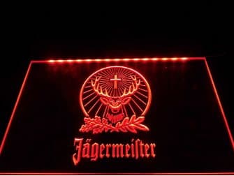 JÄGERMEISTER NEON LJUS PUB LIGHT SKYLT SIGN NR
