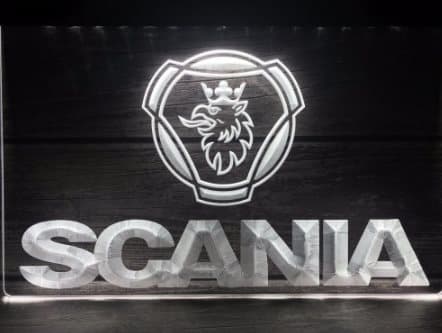 SCANIA NEON LJUS PUB SKYLT LIGHT SKYLT SIGN NR