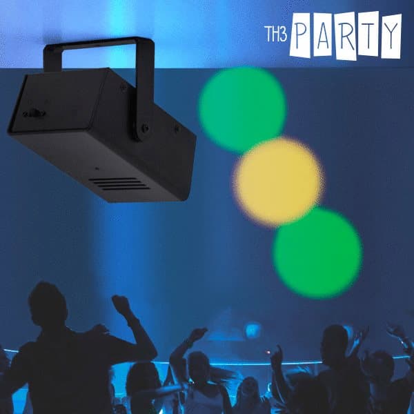 Bärbar LED Projektor DJ Disco The Paty (7 LED) – LED Ljus