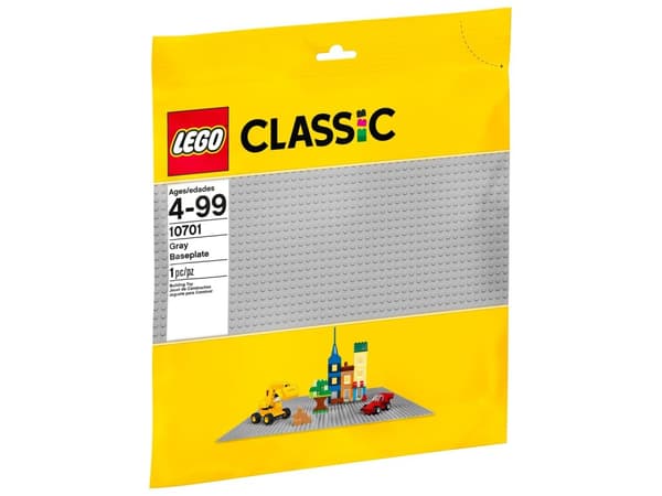 LEGO Classic Grå basplatta 10701