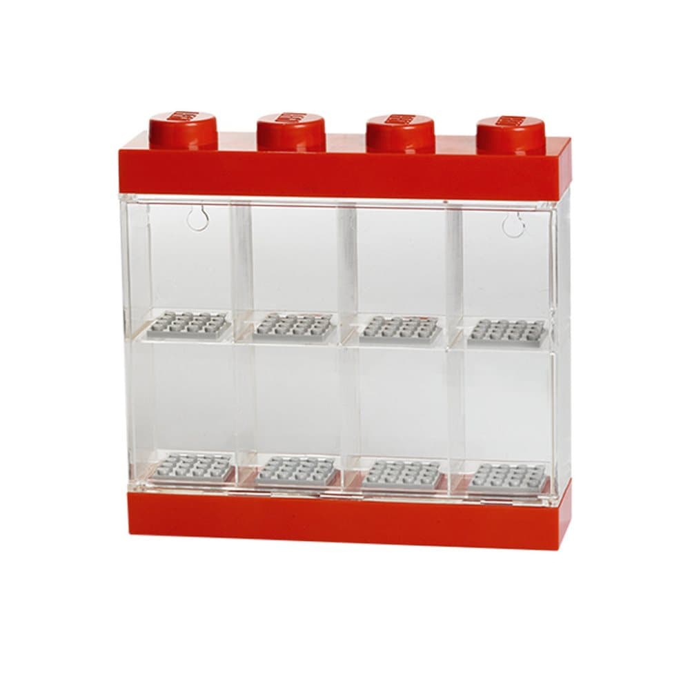 LEGO® Displaybox Röd 8 Minifigurer