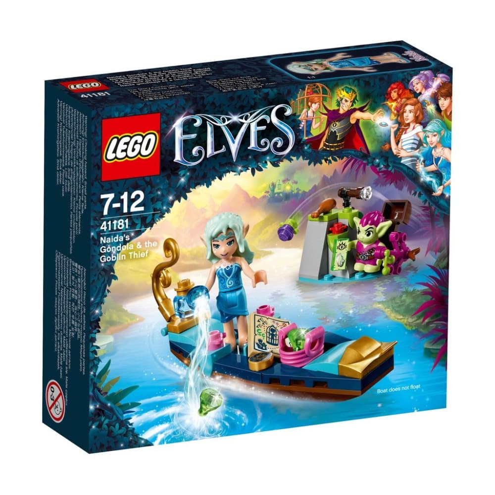 LEGO® Elves Naidas gondol och det tjuvaktiga trollet 41181