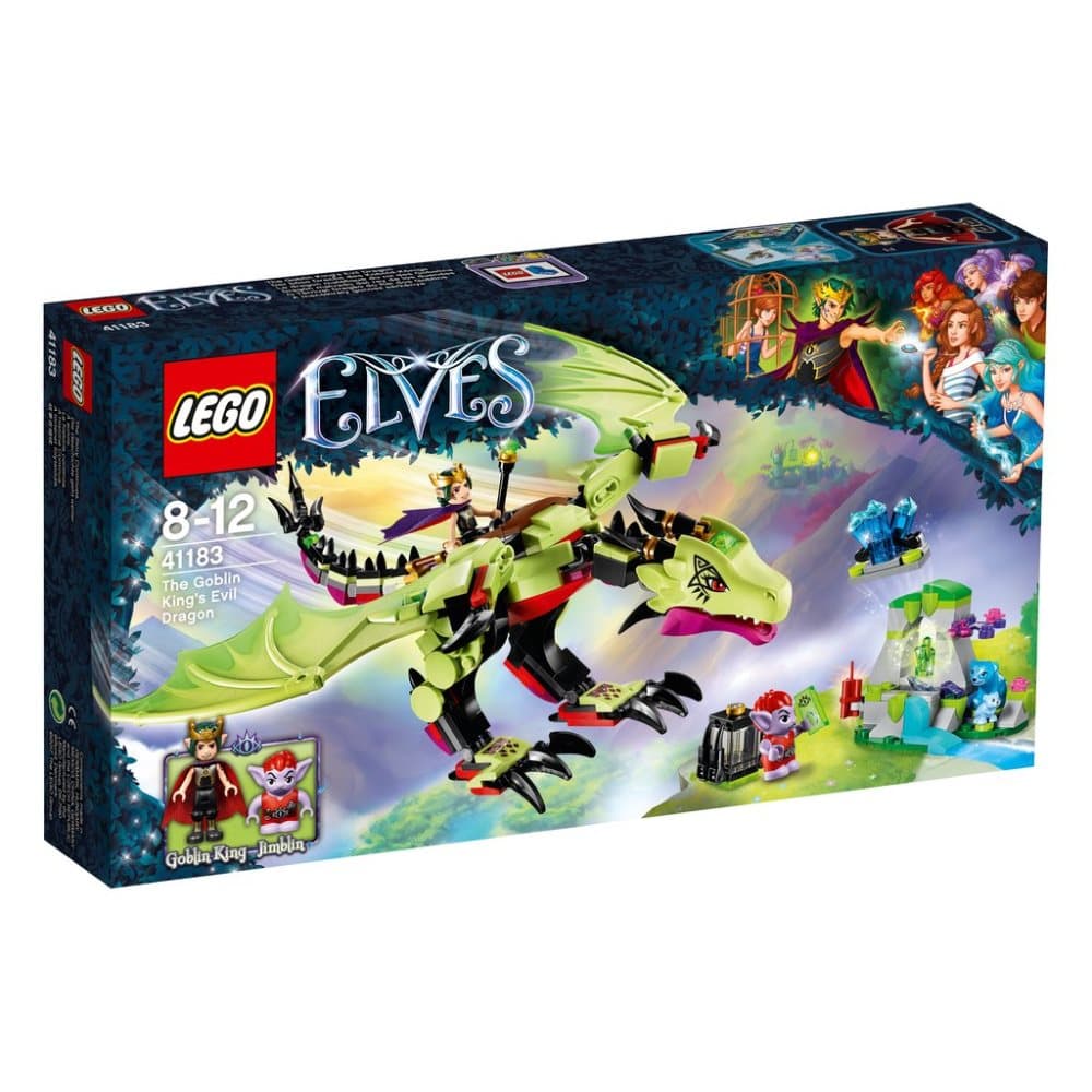 LEGO® Elves Trollkungens onda drake 41183
