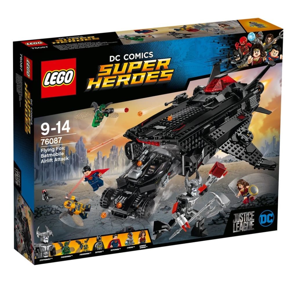 LEGO® Super Heroes Flying Fox luftattack med Batmobile 76087