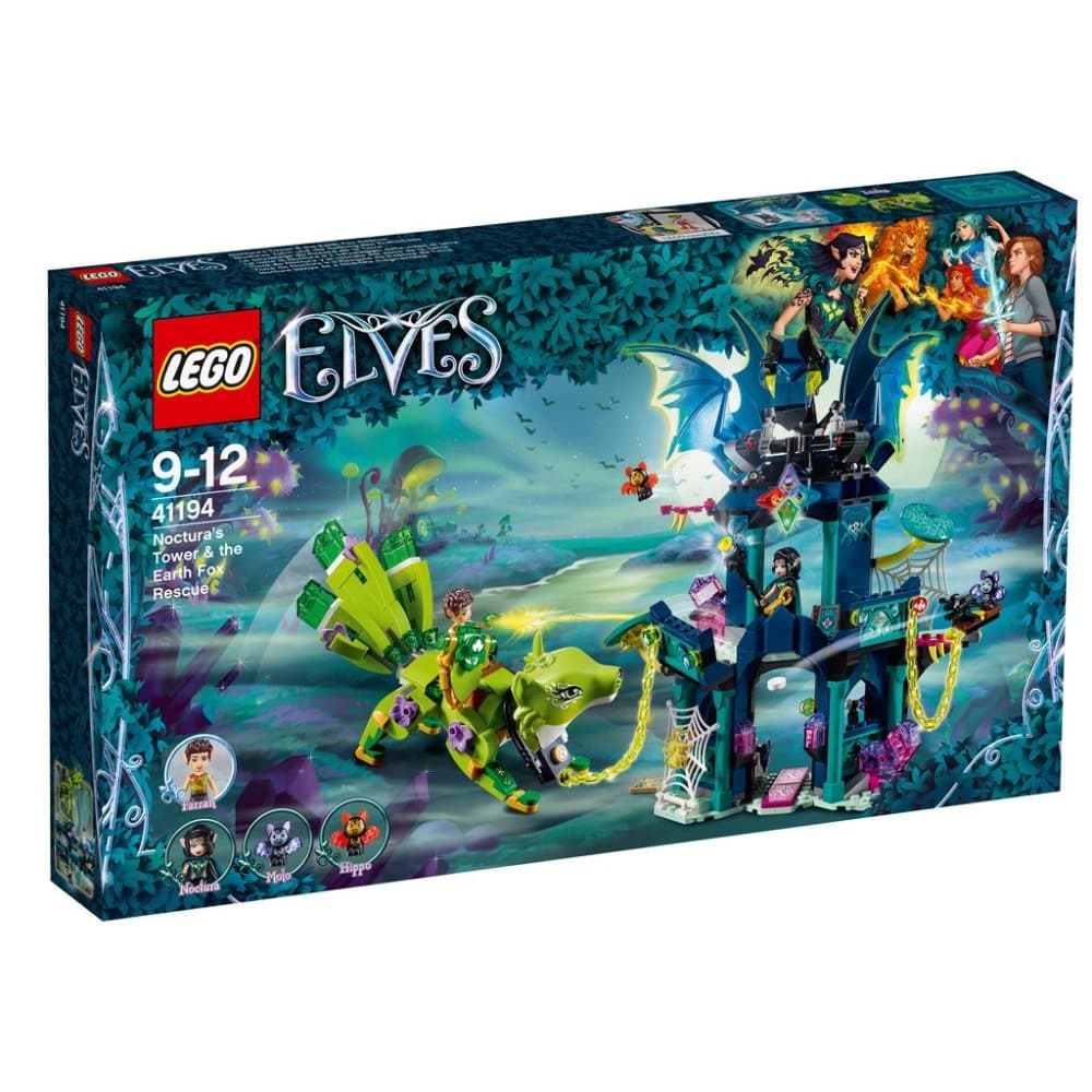 LEGO® Elves Nocturas torn och jordrävens räddning 41194