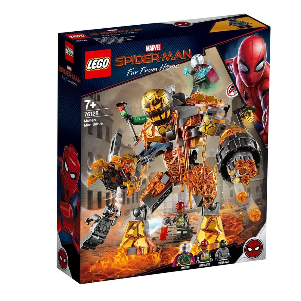 Strid mot Molten Man, LEGO Super Heroes (76128)