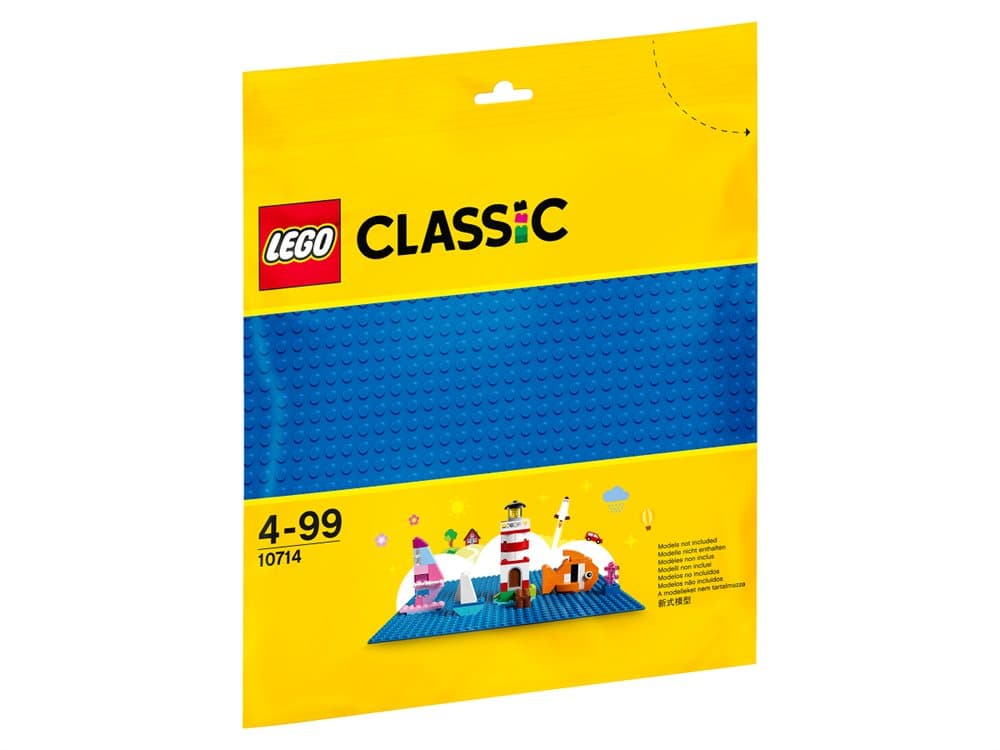 Sininen Rakennuslevy, LEGO Classic (10714)