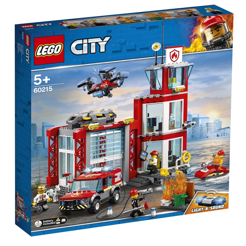 Brandstation, LEGO City Fire (60215)