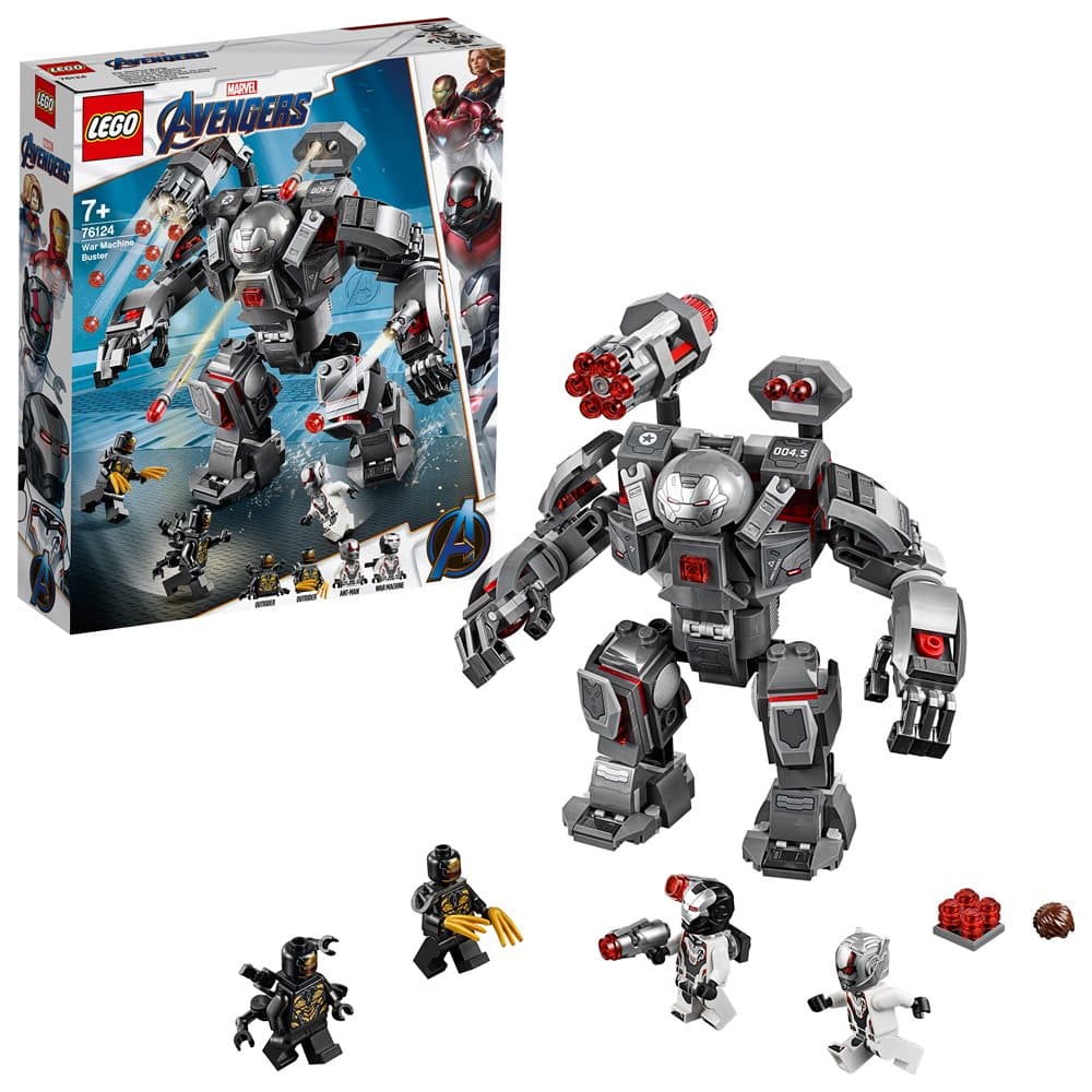 War Machine Buster, LEGO Marvel Avengers Movie 4 (76124)