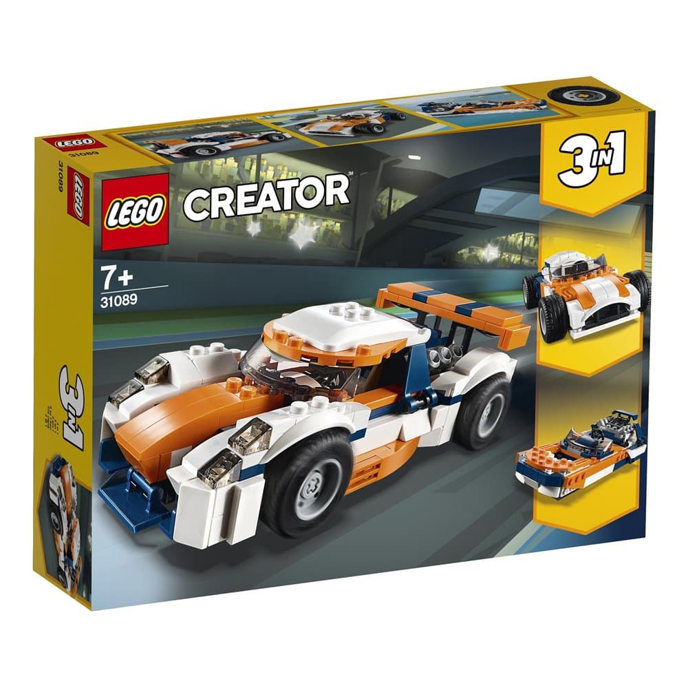 Orange racerbil, LEGO Creator (31089)