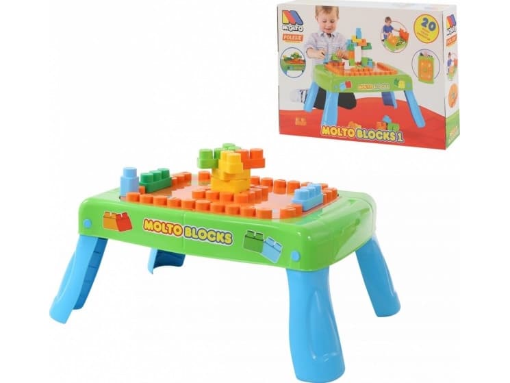 WADER-POLESIE Table with blocks 20 pcs
