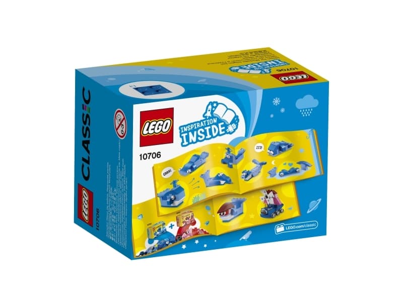 LEGO CLASSIC 10706 - Sininen luovuuslaatikko