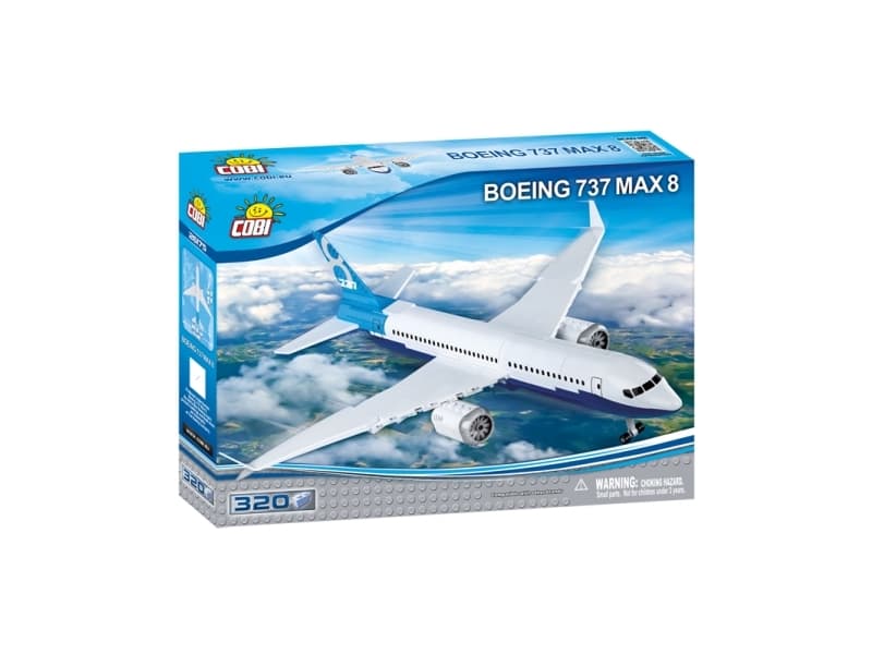 COBI 26175, Byggsats, Blå, Vit, Pojke, 320 styck, 38,5 cm, 12 cm