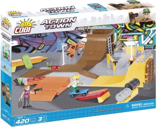 Cobi Action Town Crazy skatepark (1880)