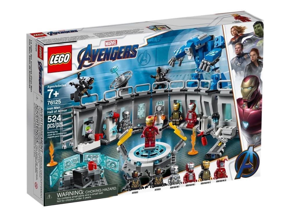 LEGO 76125 Iron Mans rustningskammare