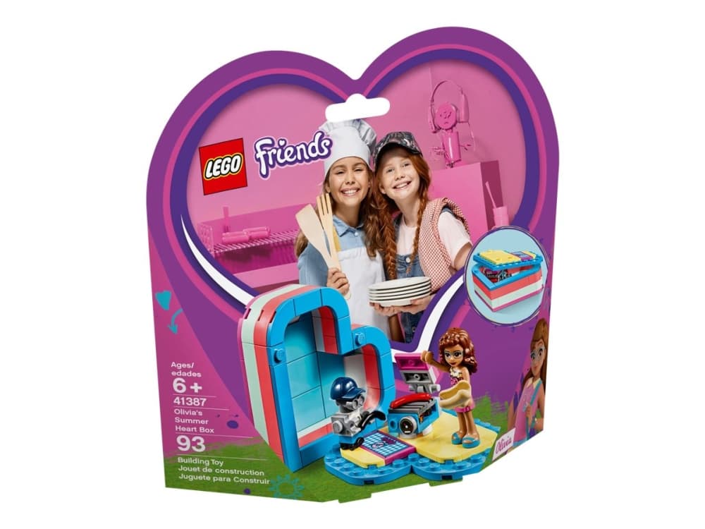 LEGO Friends 41387 - Olivia's Summer Heart Box