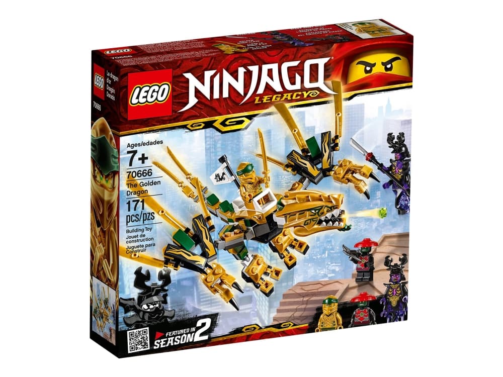 LEGO NINJAGO 70666 Legacy The Golden Dragon